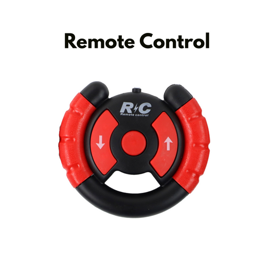 360° Remote Control Stunt Car Toy with USB Rechargeable Cable – Rotating & Rolling Big Wheels