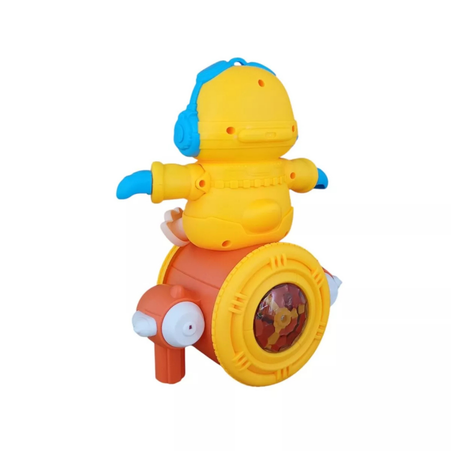 Space Duck Toy with Rocket Wheel & Colorful Lights β Musical Moving Toy