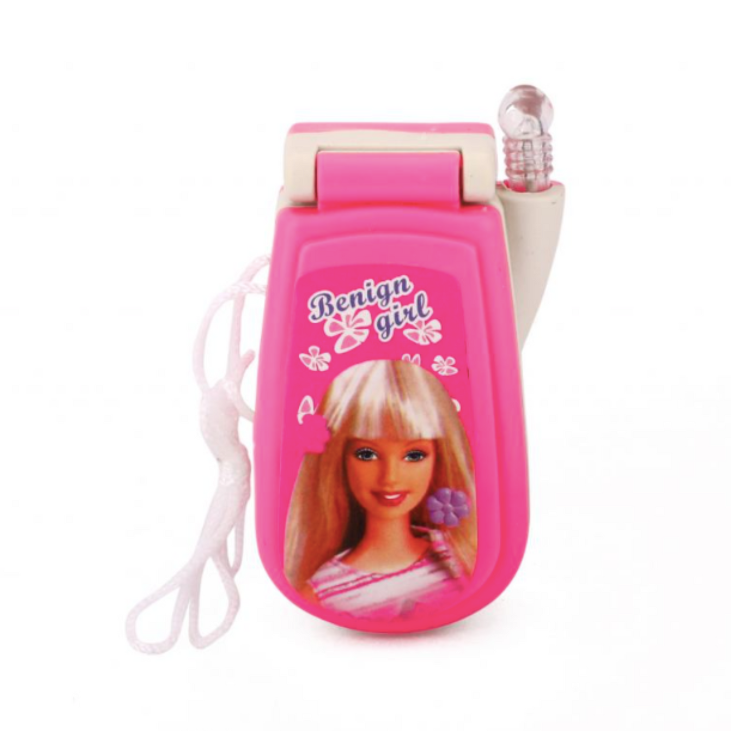 Benign Girl Toy Mobile Phone – Pretend Play Flip Phone for Kids