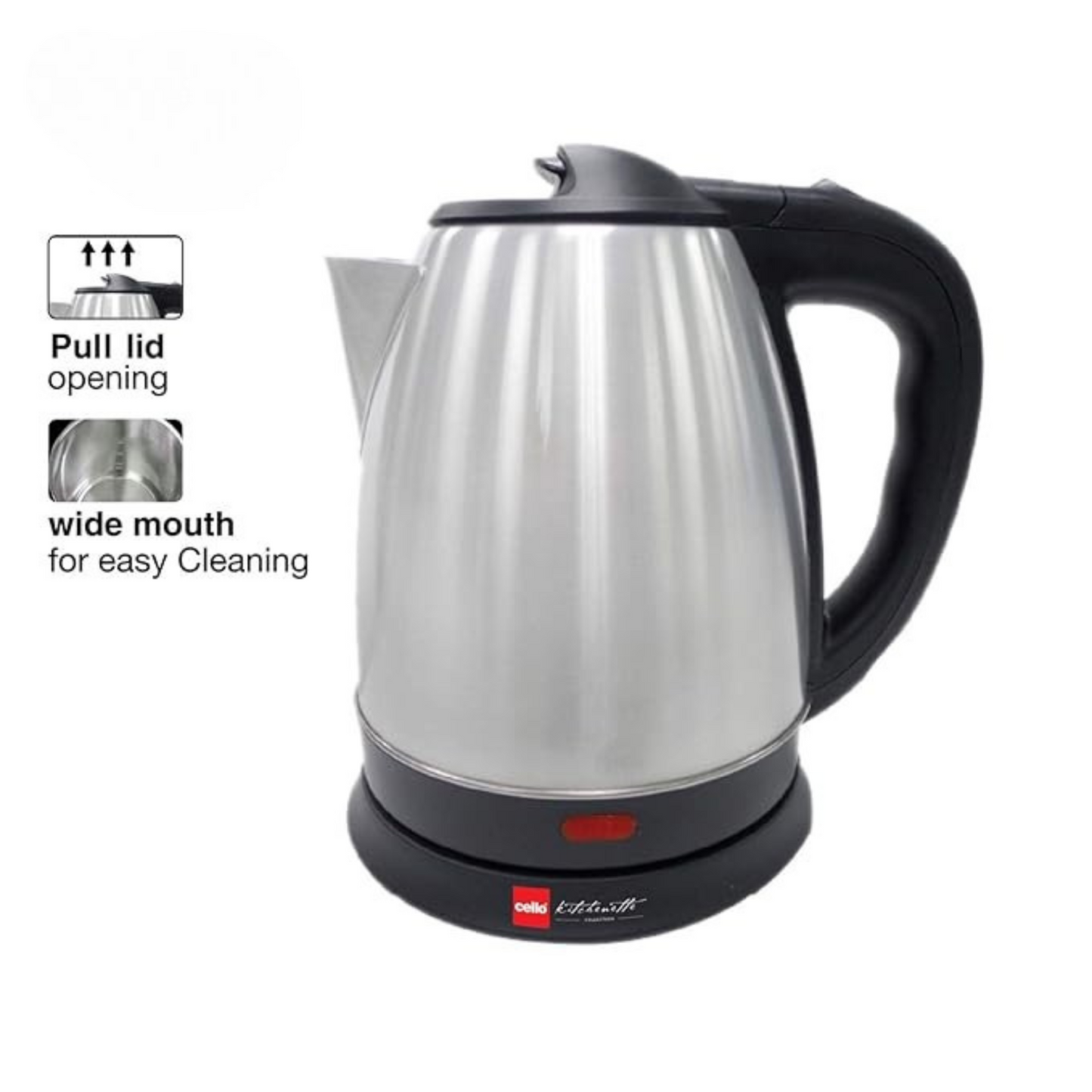 Cello Quick Boil Electric Kettle 1.5 Litre