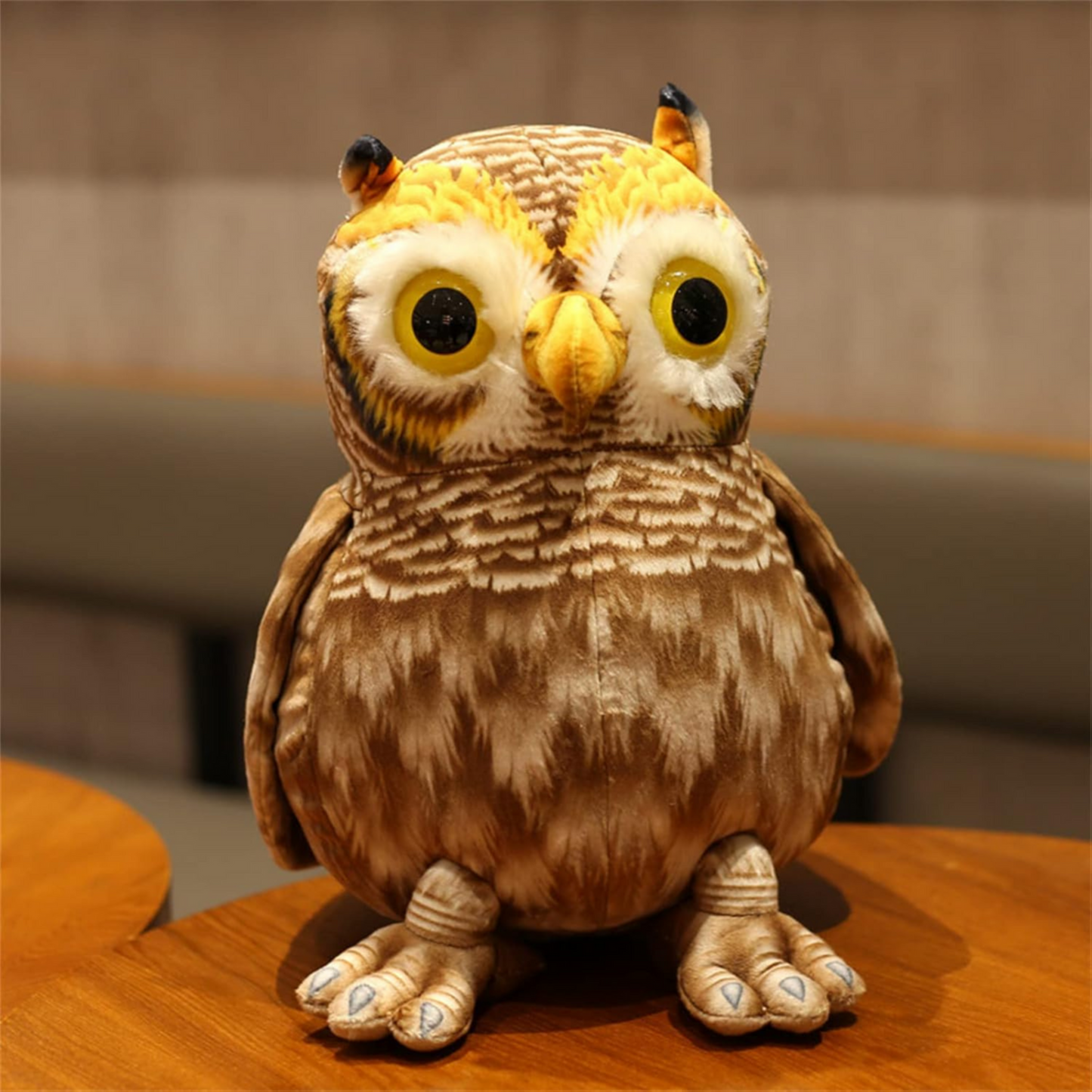 Cute Owl Plush Toy β Soft & Realistic Stuffed Animal