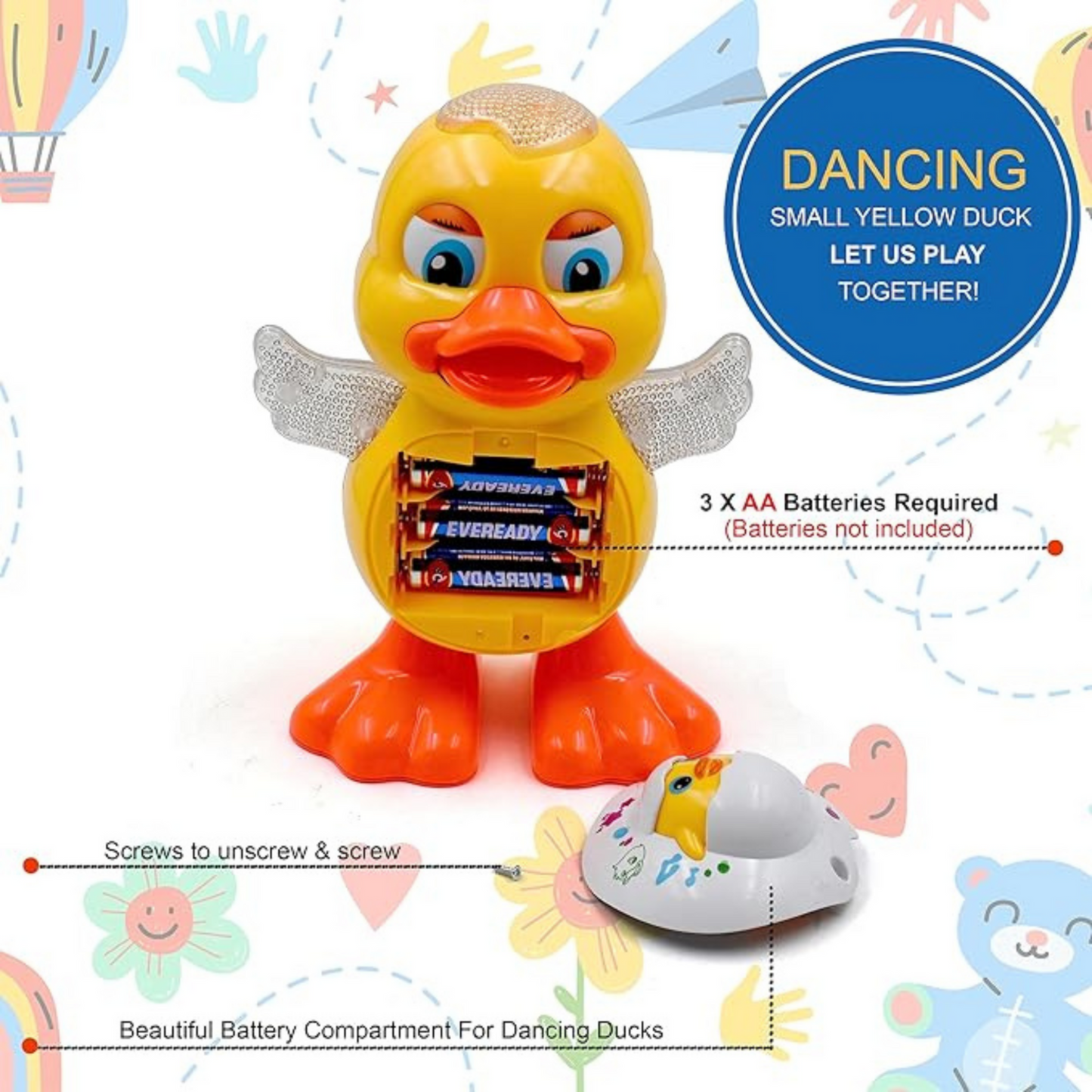 Dancing Duck Musical Toy