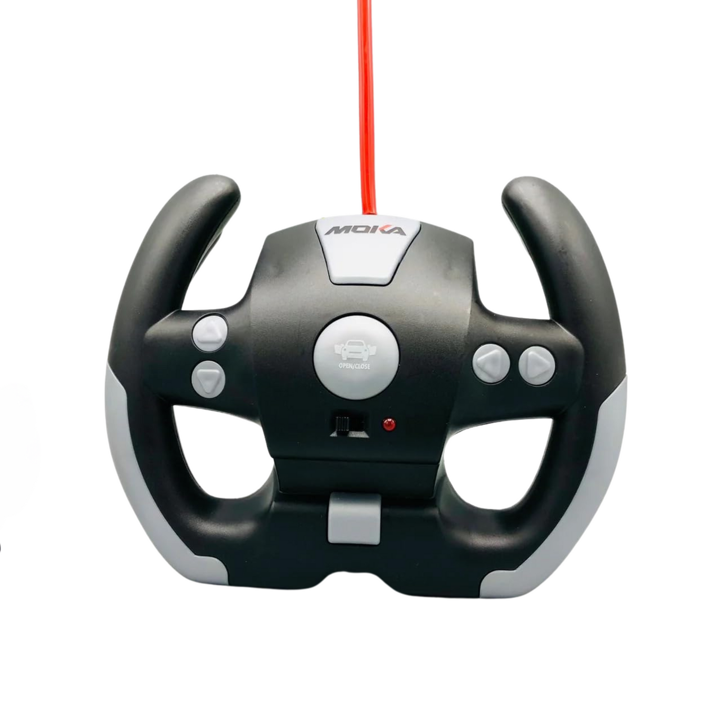MOKA Remote Control Muscle Car โ Rechargeable RC Car with LED Lights & Opening Doors