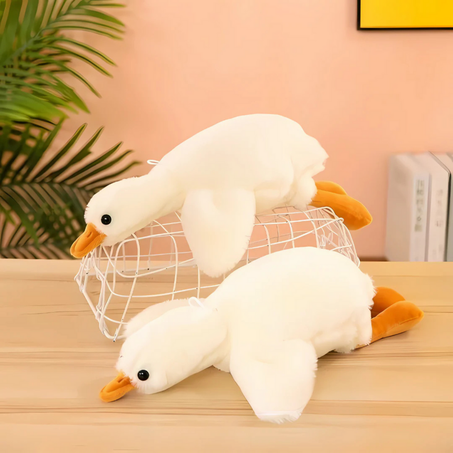 Premium Cute Goose Plush Toy – Soft & Huggable Stuffed Animal