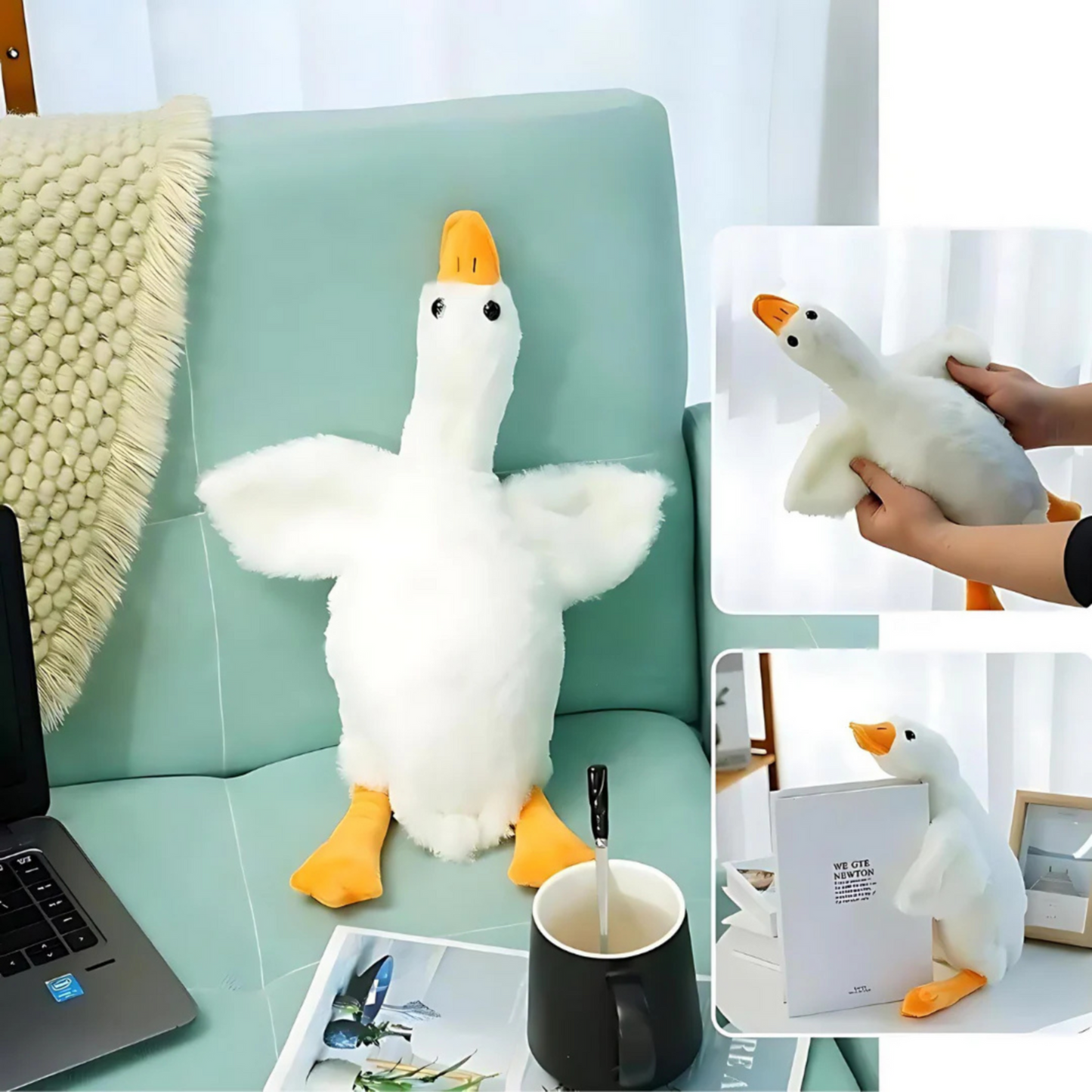 Premium Cute Goose Plush Toy – Soft & Huggable Stuffed Animal