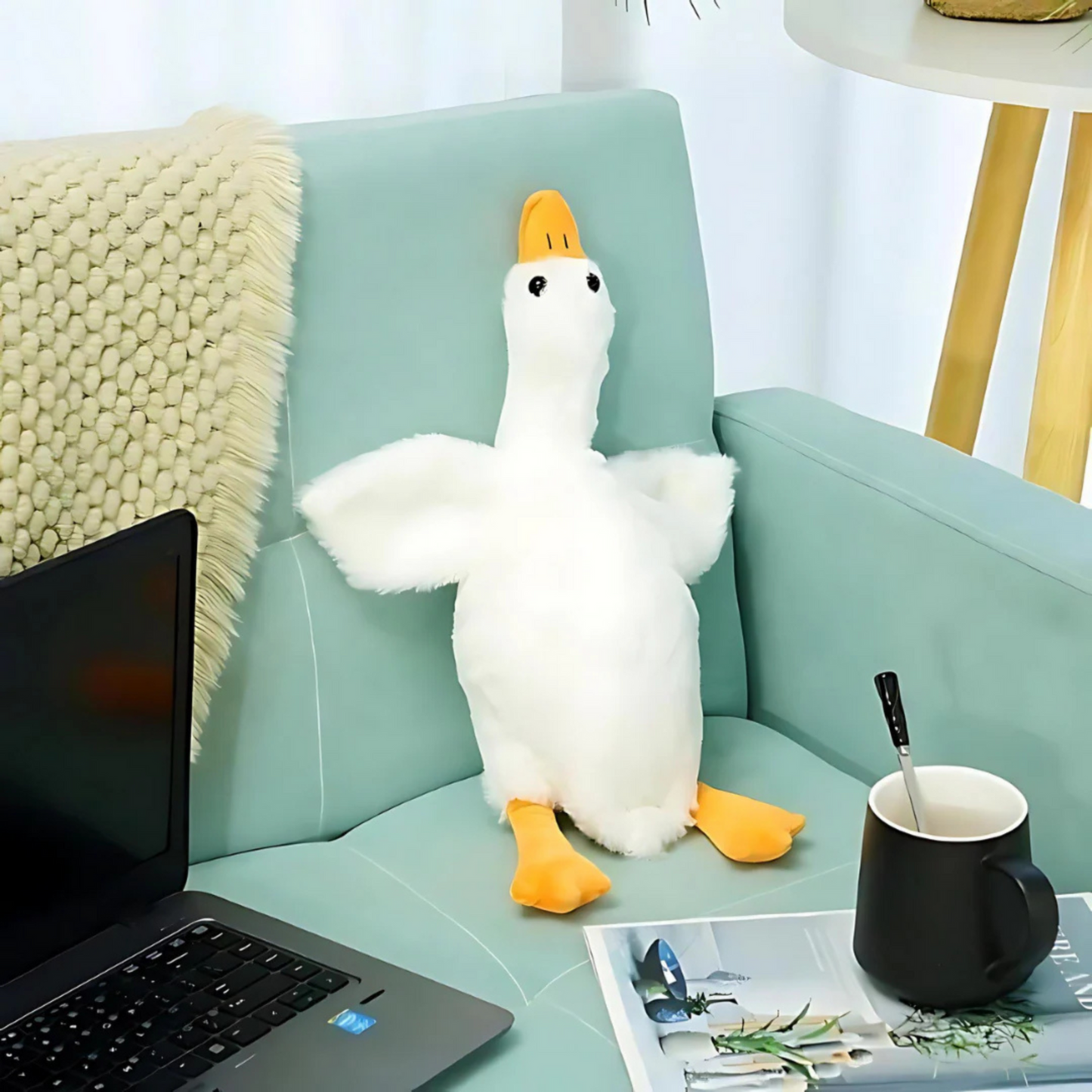 Premium Cute Goose Plush Toy – Soft & Huggable Stuffed Animal