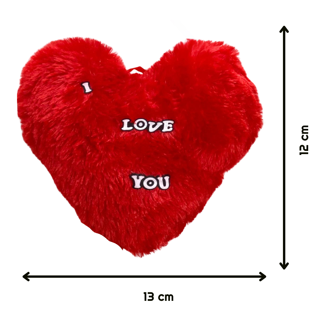 Heart-Shaped “I Love You” Soft Plush Toy
