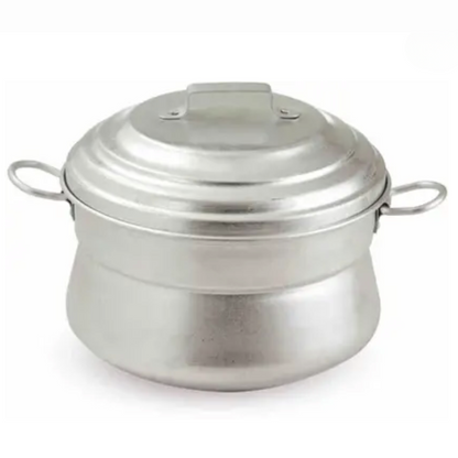 Traditional Aluminium Idli Cooker with Plates