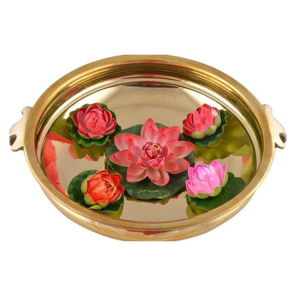 Traditional Brass Uruli Decorative Bowl (8 cm x 3 cm)