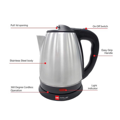 Cello Quick Boil Electric Kettle 1.5 Litre