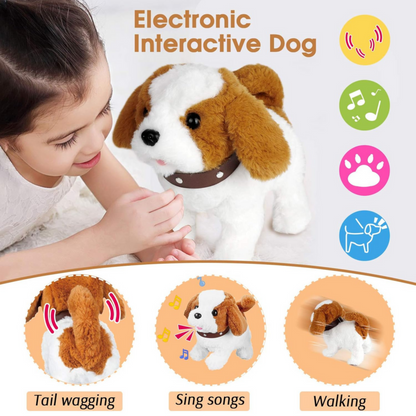 Flipping Electronic Puppy Toy