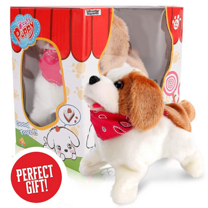 Flipping Electronic Puppy Toy