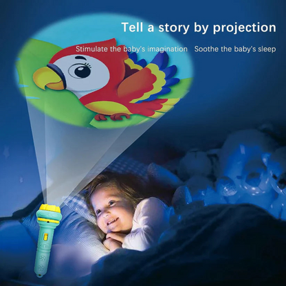 Mini Projector Torch for Kids – Storytime Fun with Light & Images