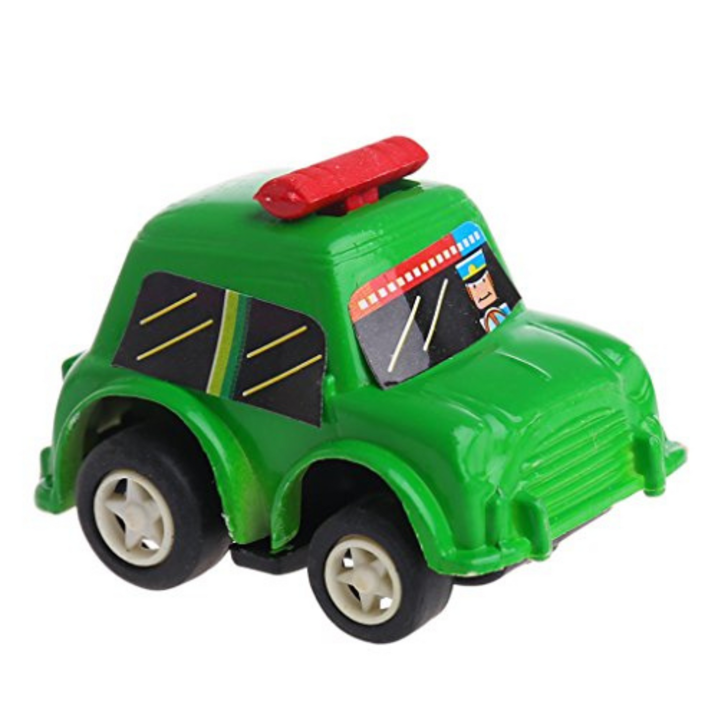 Miniature Racing Vehicles with Pull-Back Action - Durable and Colourful Toy Cars (Multicolour, Set of 6)
