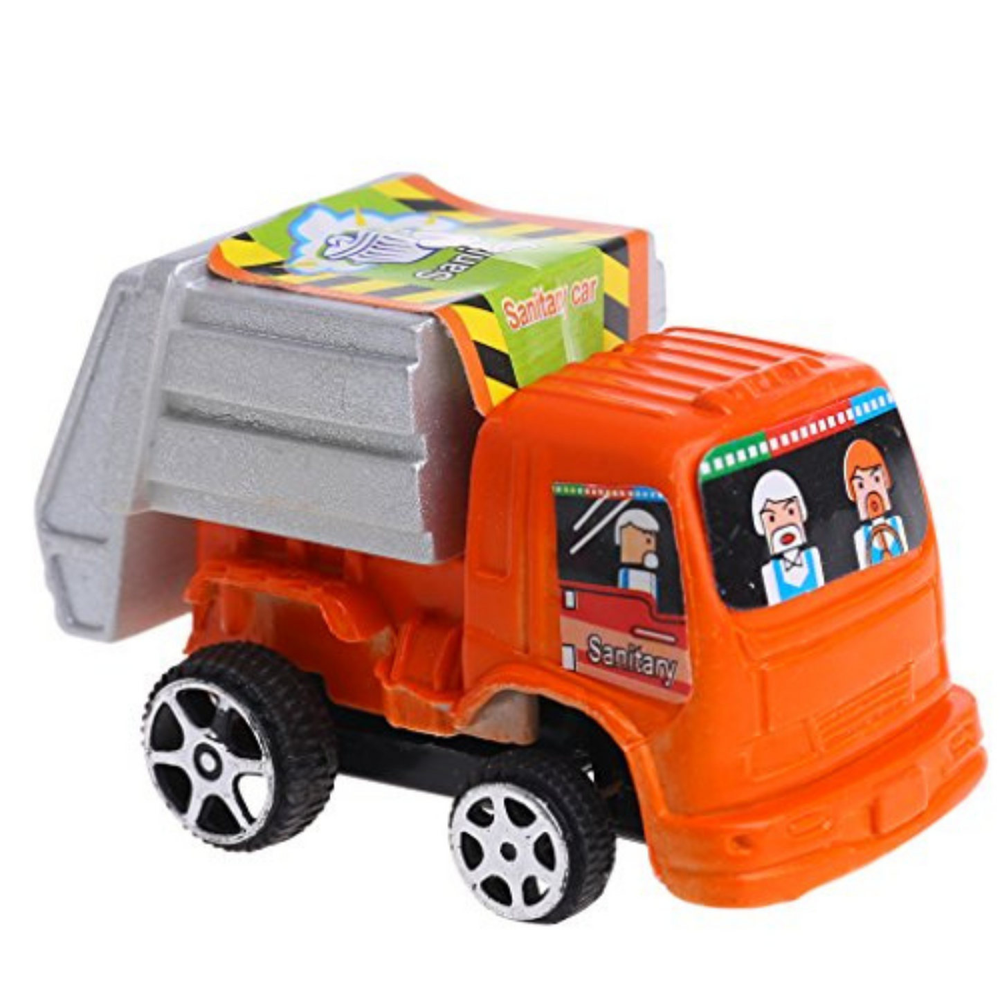 Miniature Racing Vehicles with Pull-Back Action - Durable and Colourful Toy Cars (Multicolour, Set of 6)