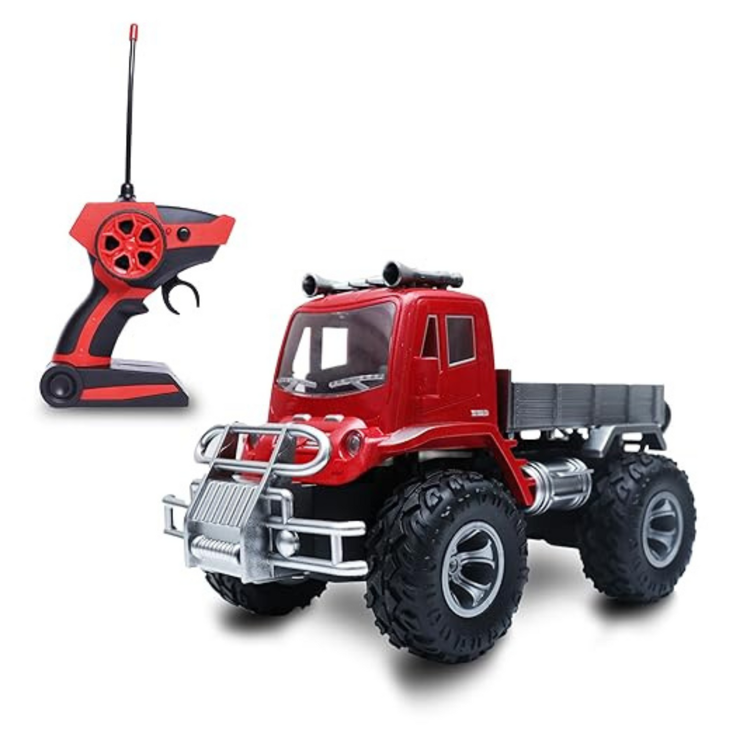 Cargo Truck 4x4 Rechargeable Remote Control Off-Road Vehicle – Heavy Duty RC Toy for Kids (Age 4+)