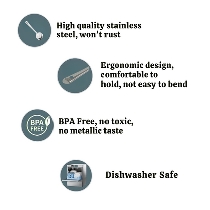 Stainless Steel Perforated Ladle – Ideal for Deep Frying & Straining
