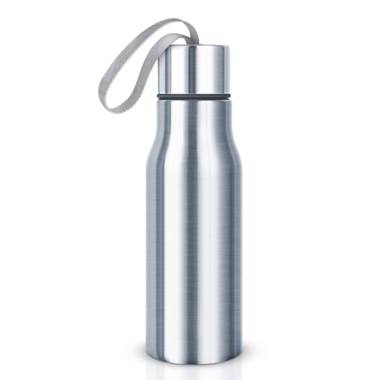 Stainless Steel Slim Light Weight Water Bottle With Loop 500 Ml