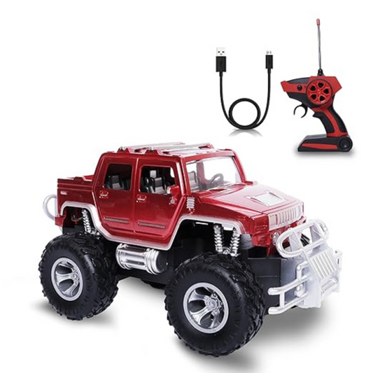 Hummer 4x4 Off-Roader Rechargeable Remote Control Car – 5 Channel RC SUV Toy for Kids (Ages 4+)
