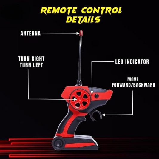 Hummer 4x4 Off-Roader Rechargeable Remote Control Car – 5 Channel RC SUV Toy for Kids (Ages 4+)